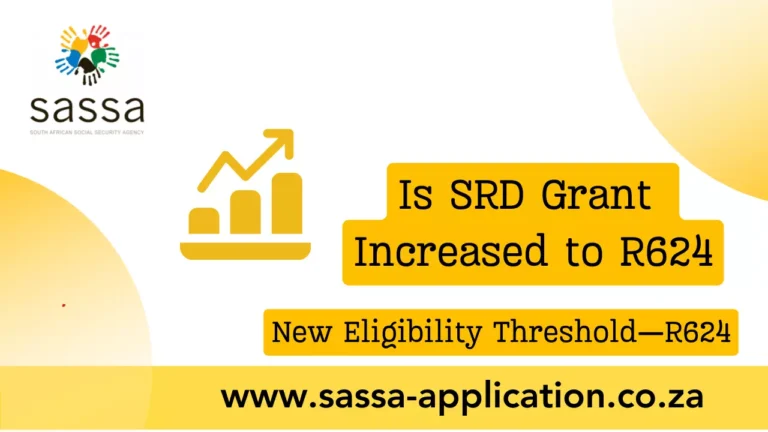 is srd grant increased to r624