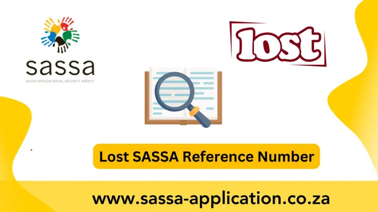 lost sassa reference number