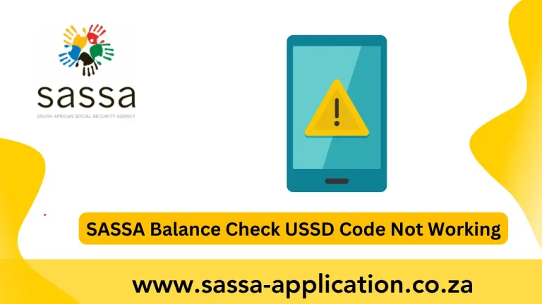 sassa balance check ussd code not working