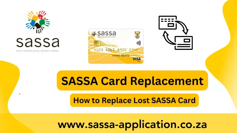 sassa card replacement
