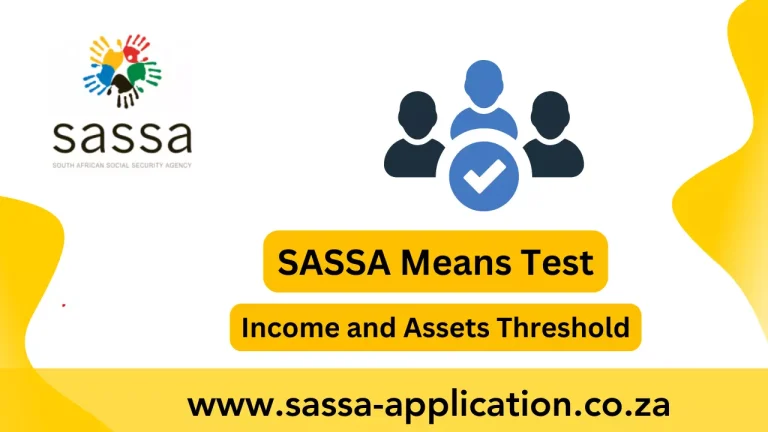 sassa means test