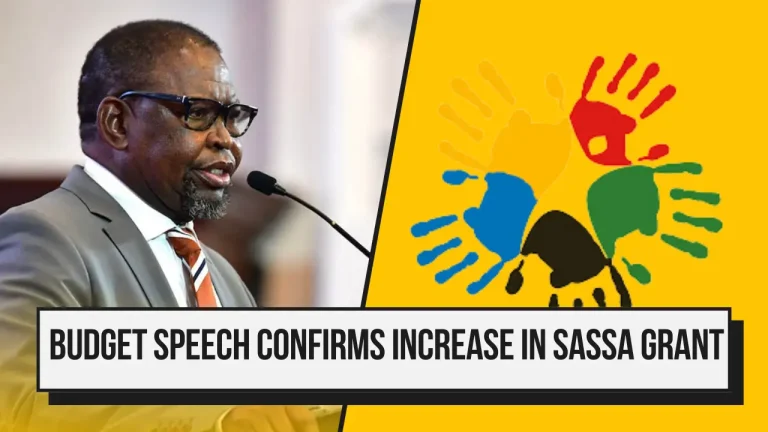 budget speech confirms increase in sassa grant