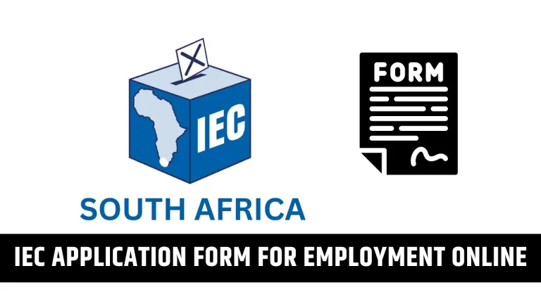 iec application form for employment online