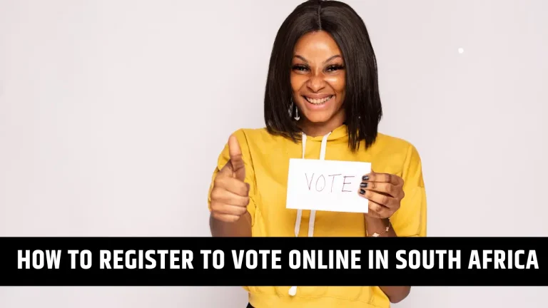 register to vote online in south africa