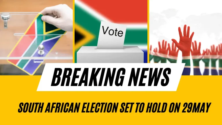 south african 2024 general election set to hold on 29 may