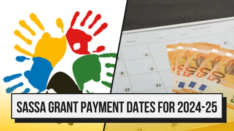 sassa grant payment dates for 2024-25
