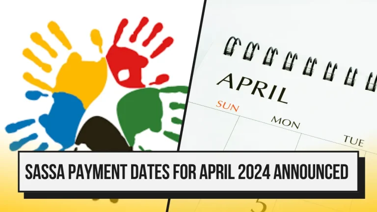 sassa payment dates for april 2024