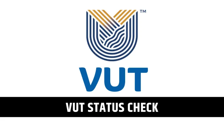 vut status check