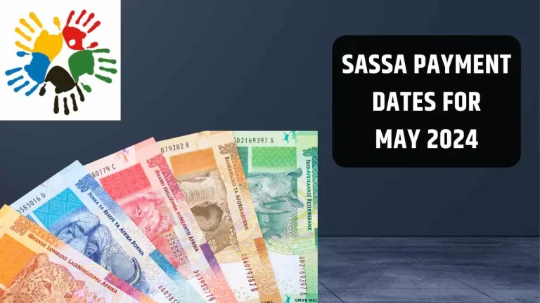 sassa payment dates for may 2024