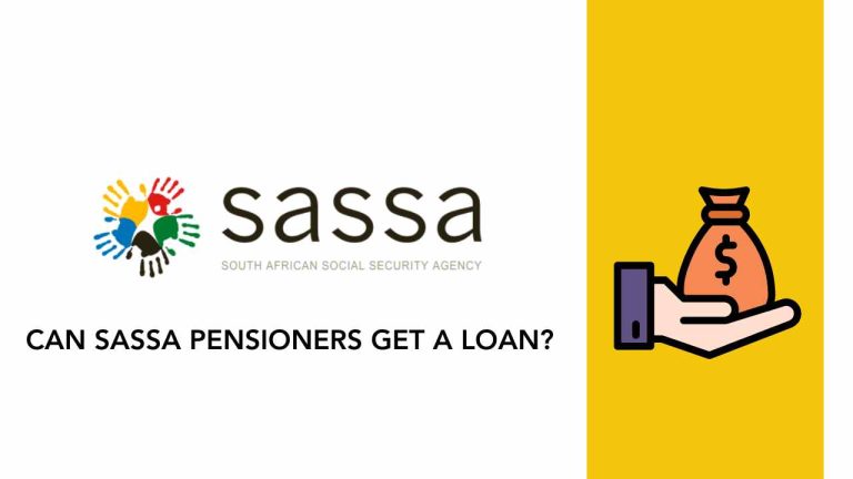 Can SASSA pensioners get a loan