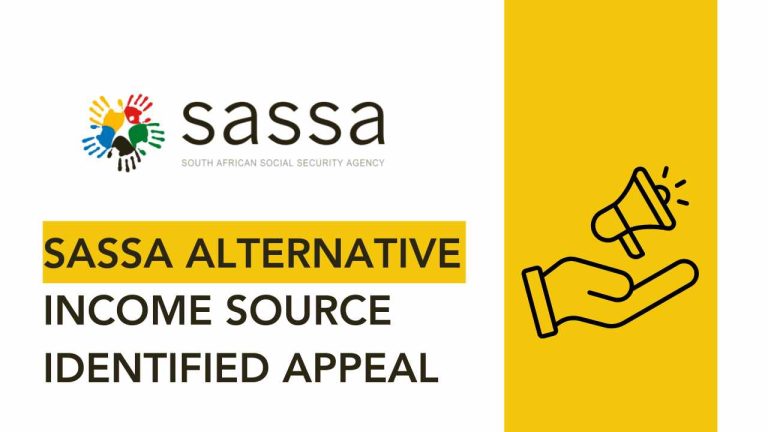SASSA Alternative Income Source Identified Appeal