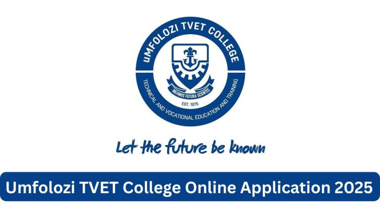 Umfolozi TVET College Online Application 2025