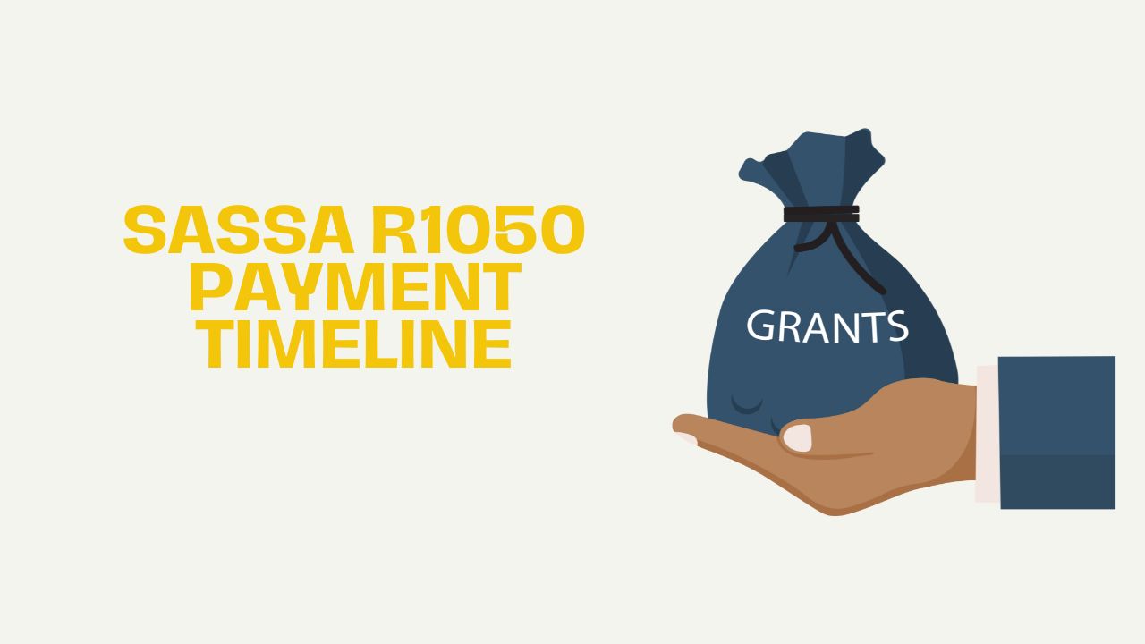 SASSA R1050 Payment Timeline